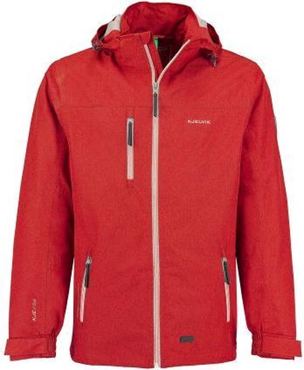 Kjelvik heren zomerjas Jiri rood - maat 3XL