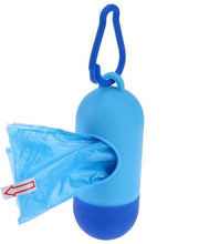 Hondenpoepzakjes houder 2 stuks – Poepzakjes houder – Hondenpoepzakjes dispenser – Met 30 poepzakjes - Blauw