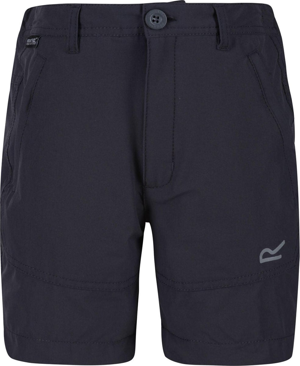 Regatta - Kids' Highton Shorts - Outdoorbroek - Kinderen - Maat 7-8 Jaar - Grijs