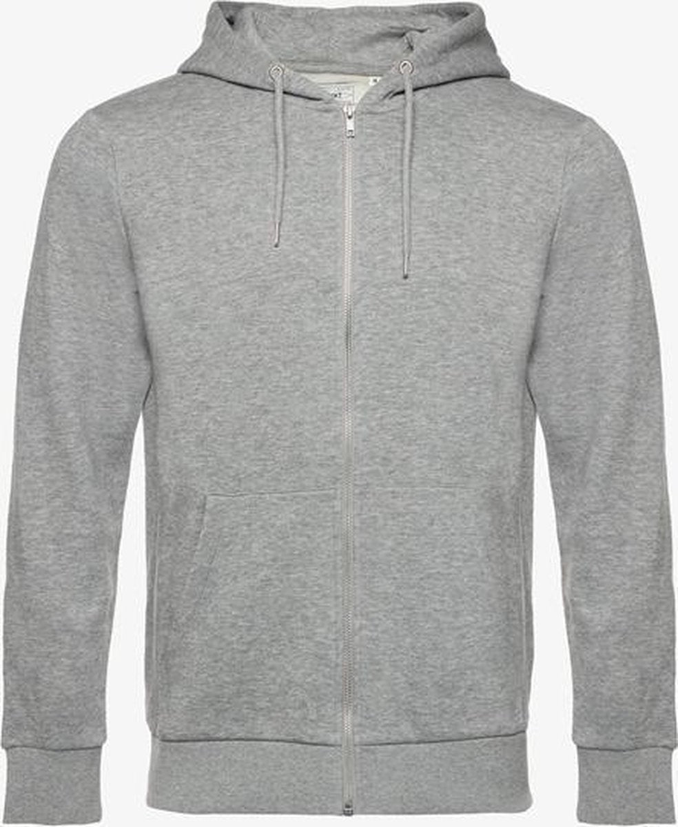 Produkt heren sweatvest grijs - Grijs - Maat L