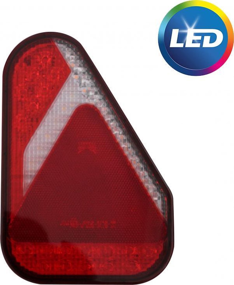 Aspock Earpoint LED rechts  - inclusief achteruitrijverlichting - 146x219x52