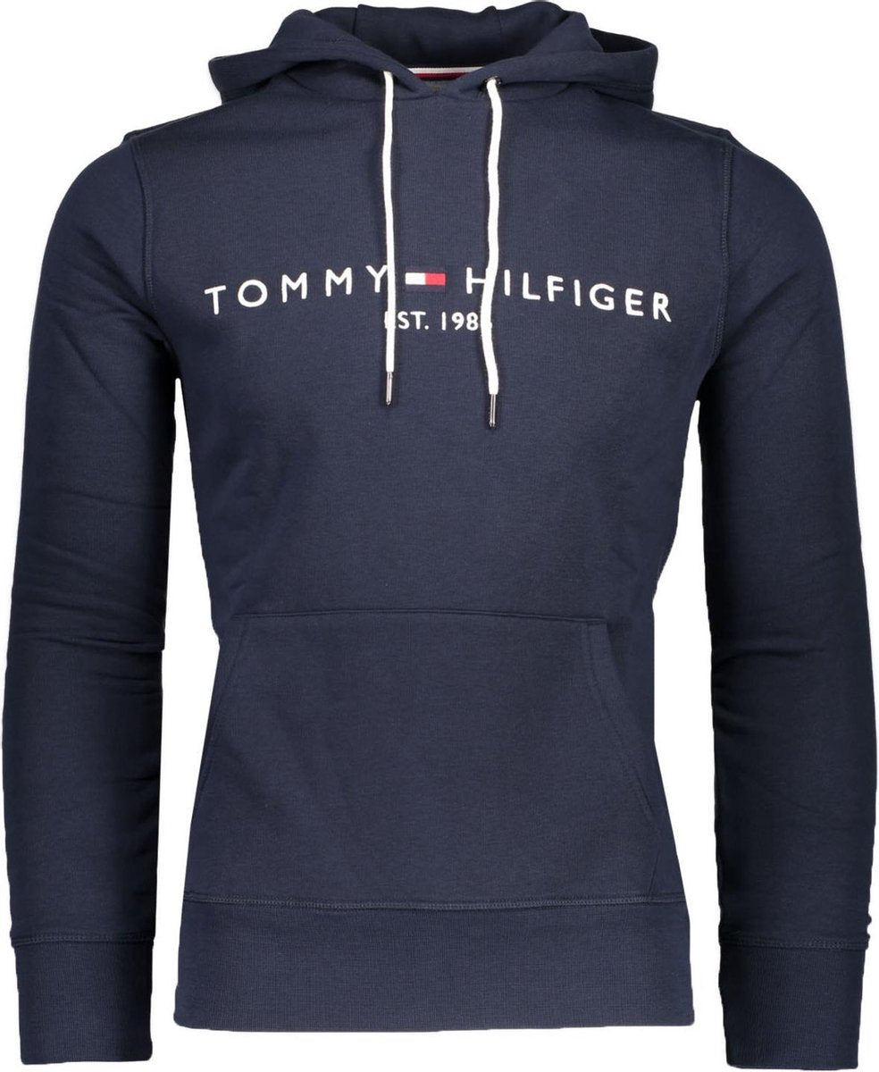 Tommy Hilfiger Sweater Blauw Normaal - Maat XL - Heren - Never out of stock Collectie - Katoen;Polyester