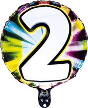 Illooms Led-folieballon Cijfer 2 56 Cm
