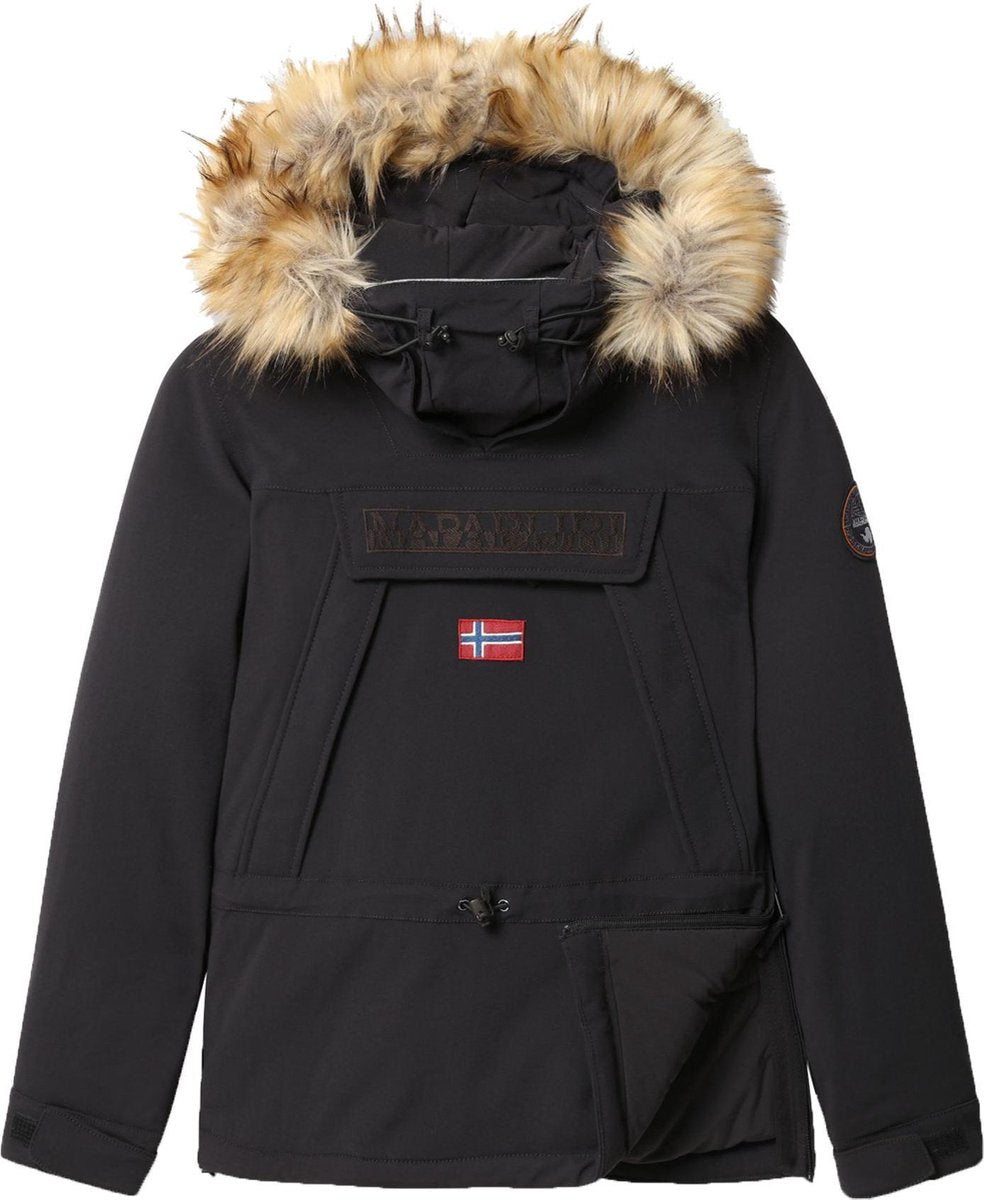 Napapijri Skidoo 2 Winter Anorak  Wintersportjas - Maat S  - Vrouwen - zwart