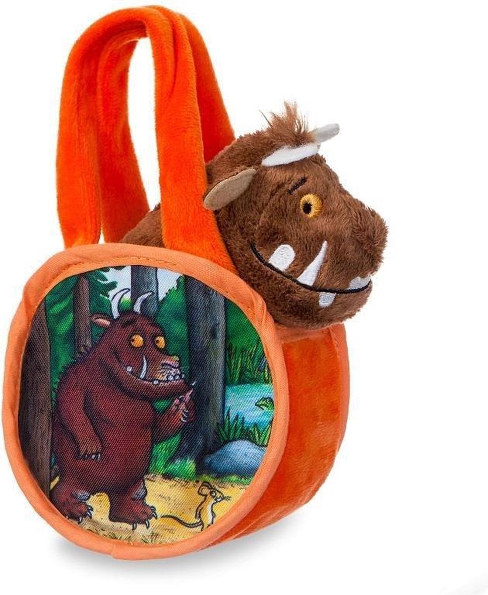 Aurora Knuffelgruffalo In Tas 13 Cm Oranje/bruin