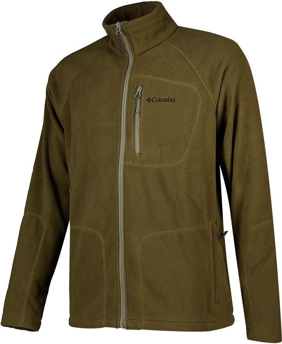 Columbia Fast Trek II Full Zip Fleecevest Heren - Groen - Maat S