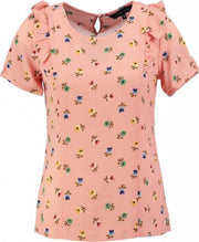 Vila joy structure blouse shirt polyester stretch - Maat XL