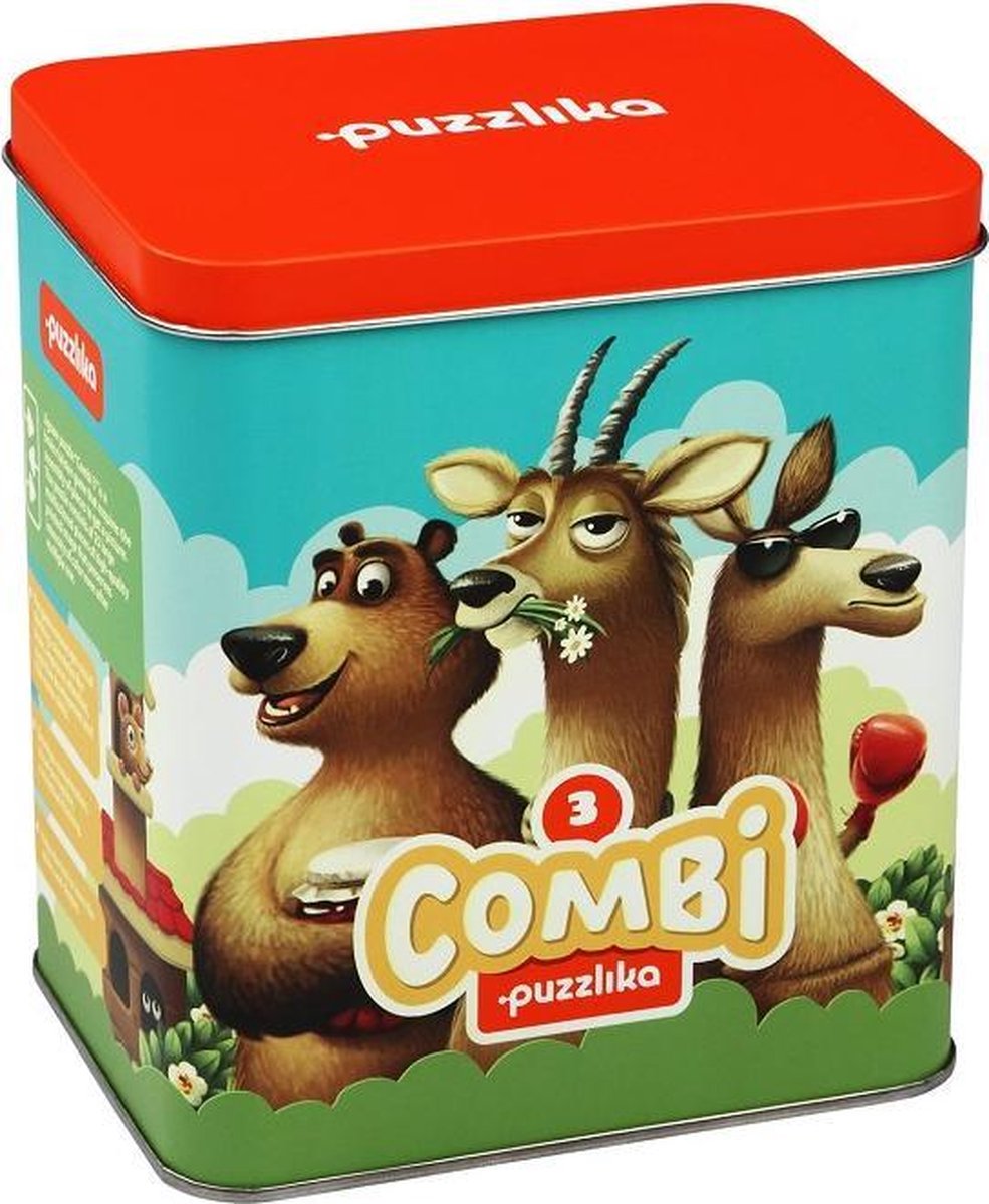 Puzzlika - Combinatie Puzzel - Dieren