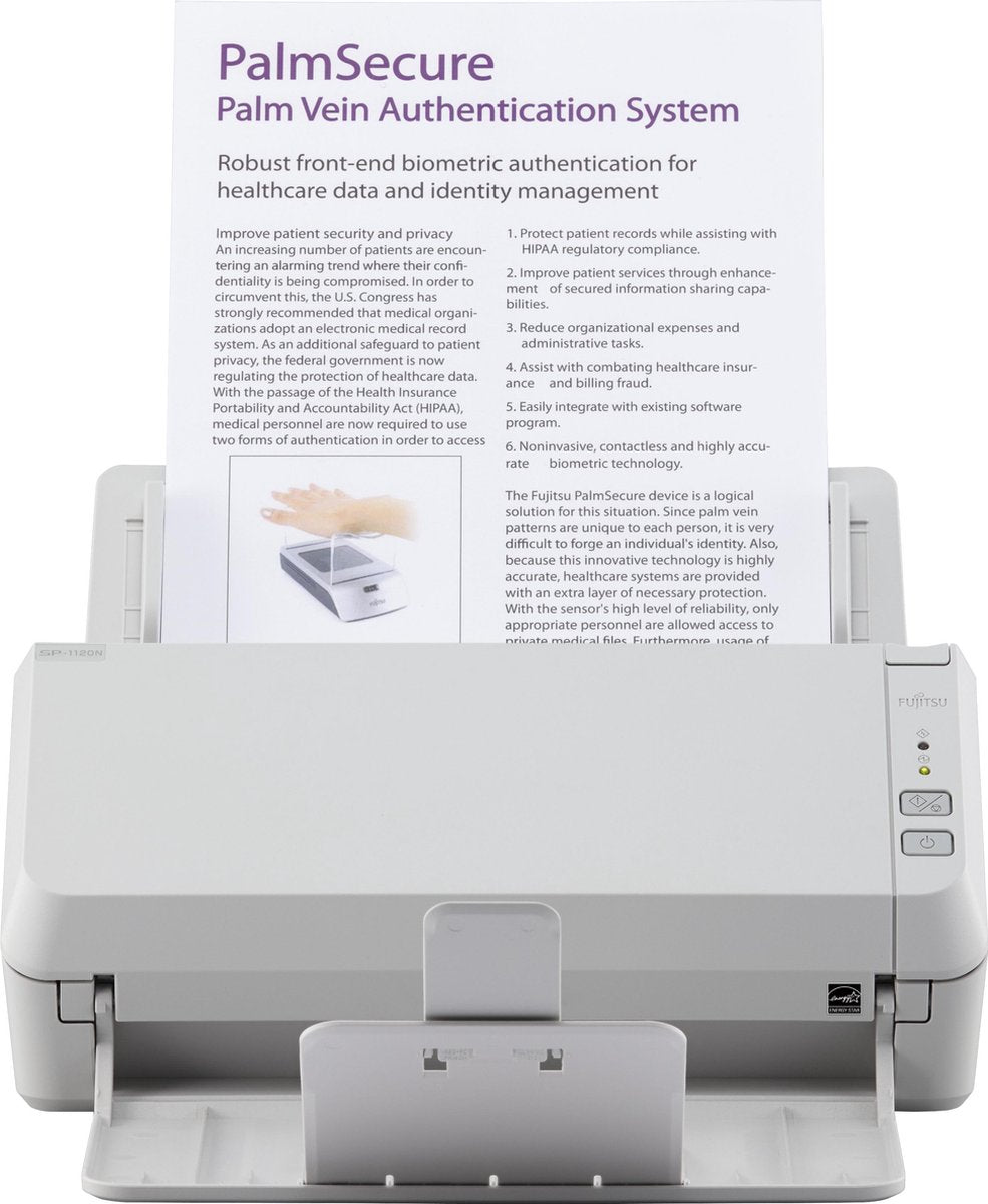 Fujitsu SP-1120N ADF-scanner 600 x 600 DPI A4 Grijs