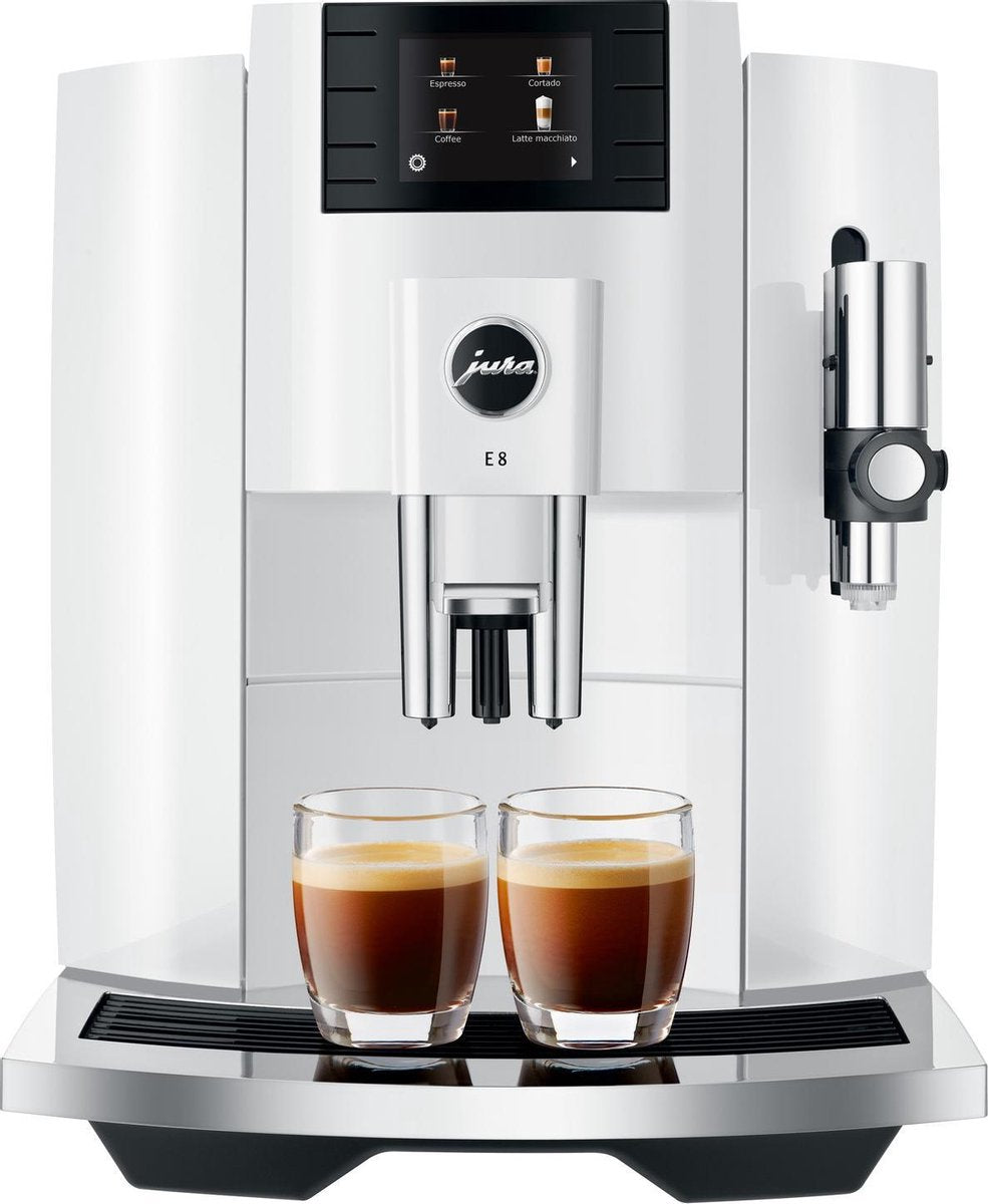 JURA E8 - Piano White - EB - 2020