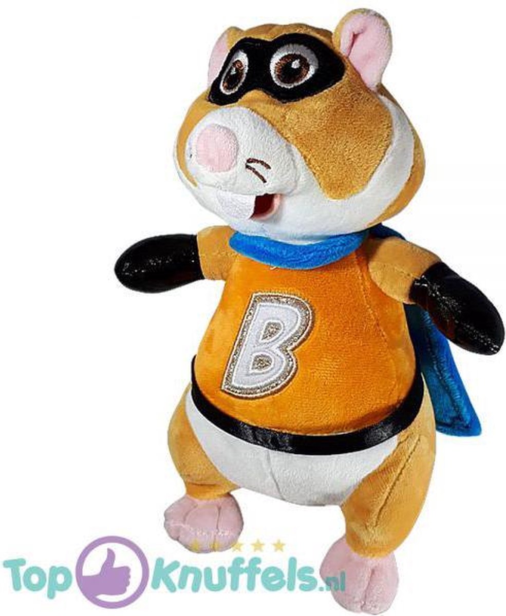 Hamster Bobby Pluche Knuffel 26 cm | Hamsteren | Hamster Plush Peluche Knuffel | Speelgoed Knuffel voor kinderen en baby | Frits
