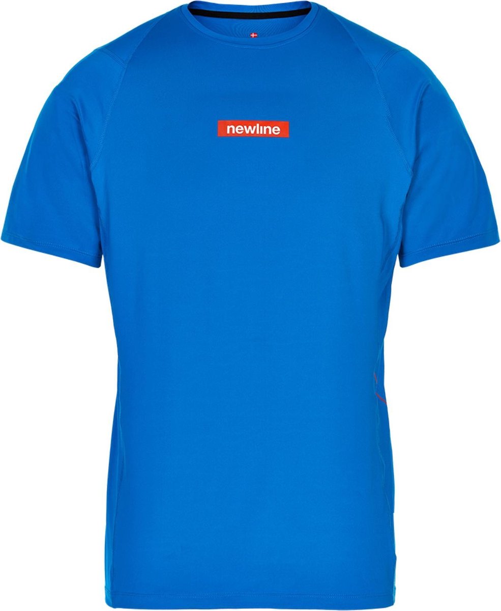 Newline Sportshirt - Maat L  - Mannen - blauw