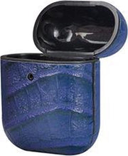 TERRATEC AirBox beschermhoesje voor AirPods Crocodle Pattern Blauw