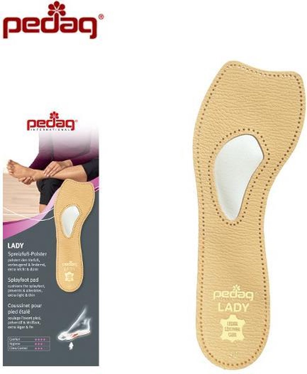 Pedag Lady - middenvoet steunzolen - 40