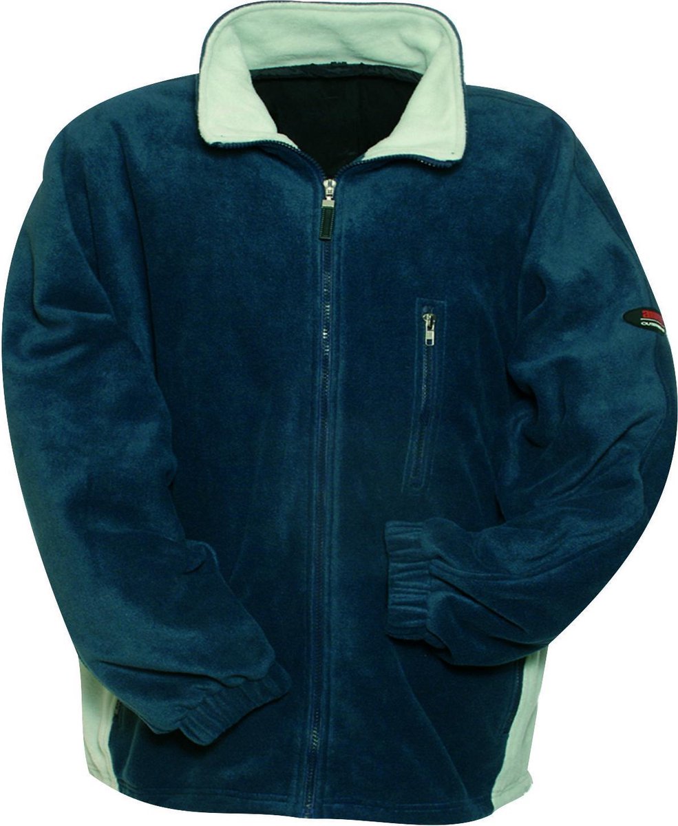Anuy Fleece Jack Halifax Unisex Navy Maat S