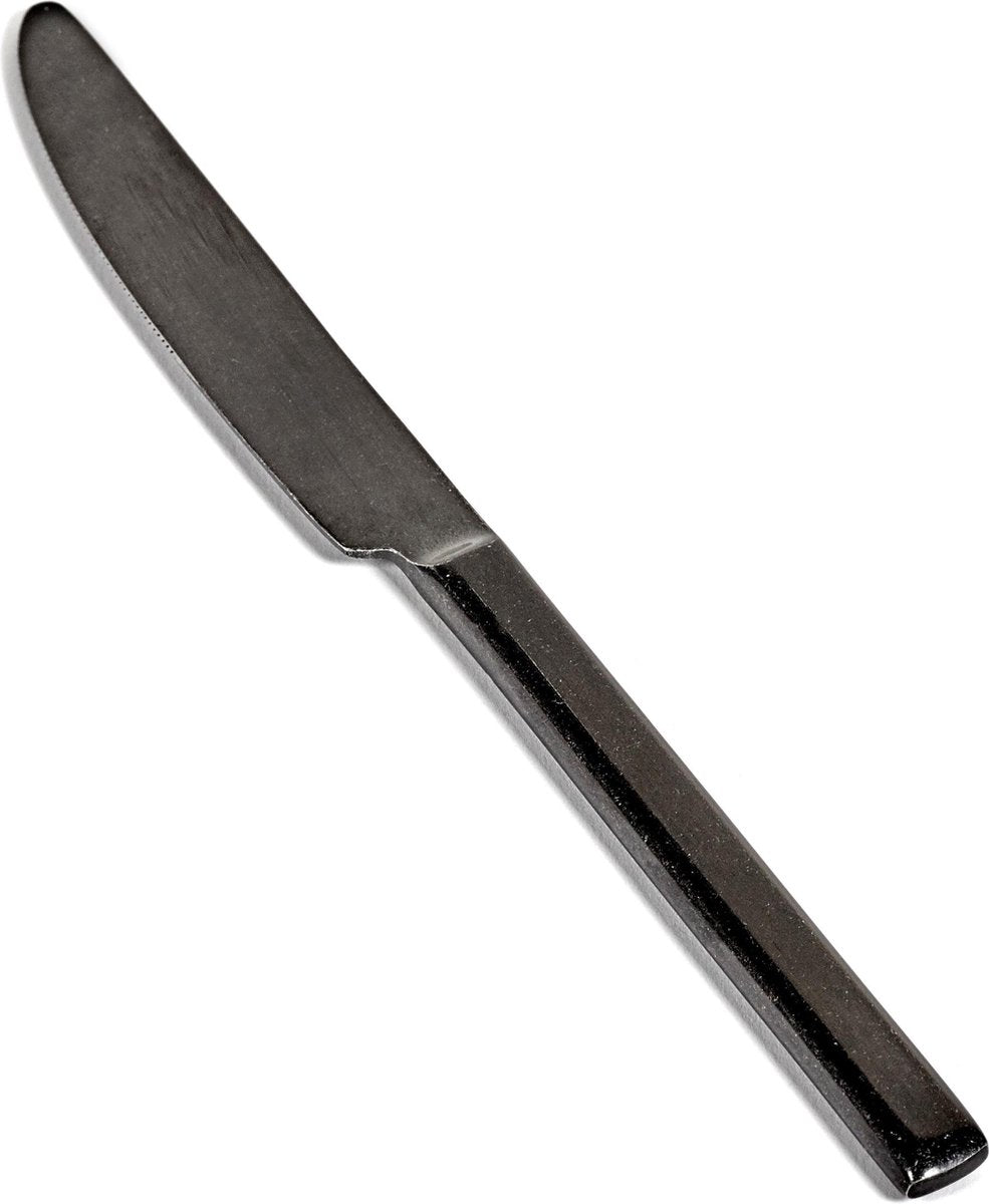 zwart Serax Pure by Pascale Naessens Dessertmes - 20cm - Black - 12 Stuks