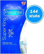 Pasante Super King size condooms 144st.