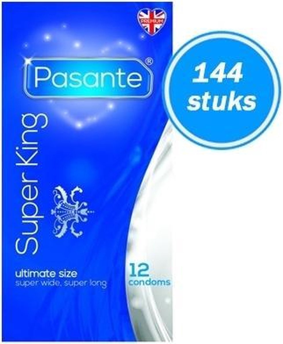 Pasante Super King size condooms 144st.