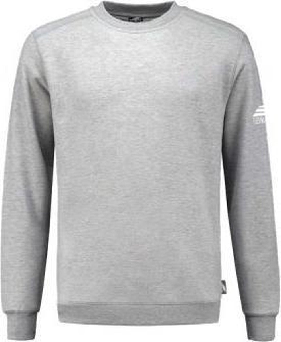 REWAGE Sweater Premium Heavy Kwaliteit - Heren - Grijs  - XXL