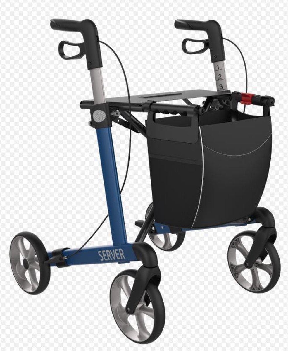 Server Rollator  Blauw