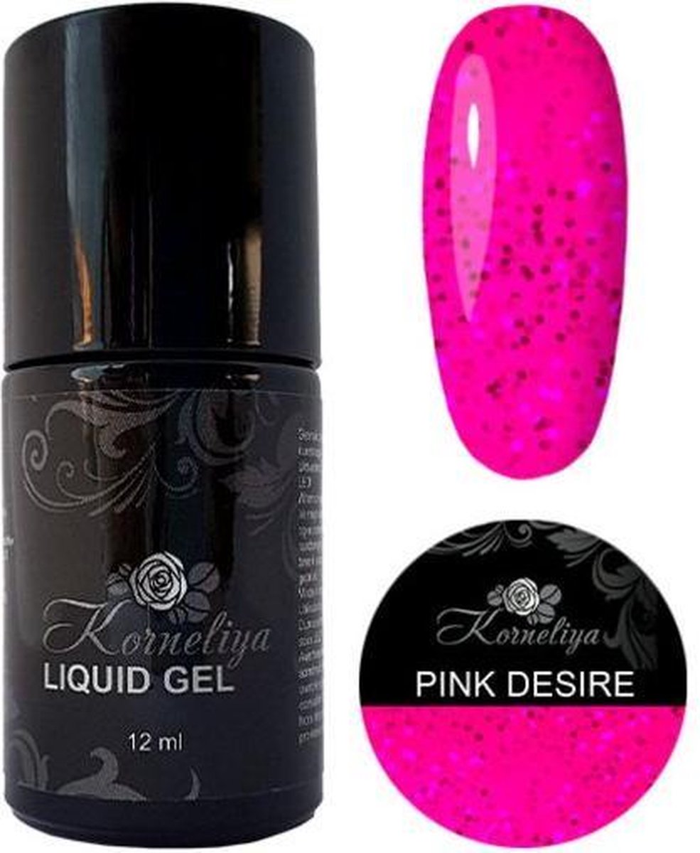 Gellak - Korneliya Liquid Gel Expert Collection PINK DESIRE 12ml