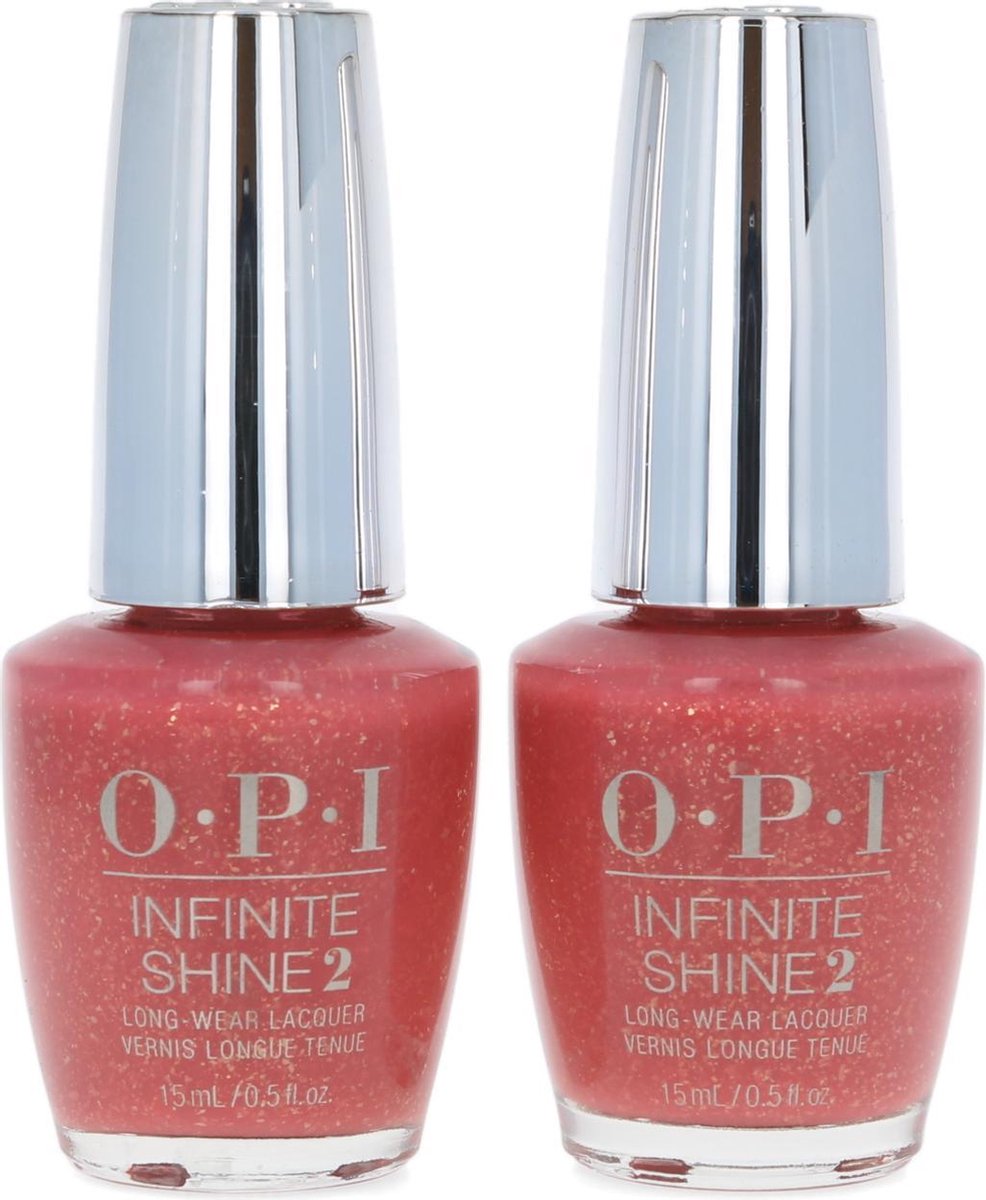 O.P.I Infinite Shine Nagellak - Mural Mural On The Wall (2 stuks)