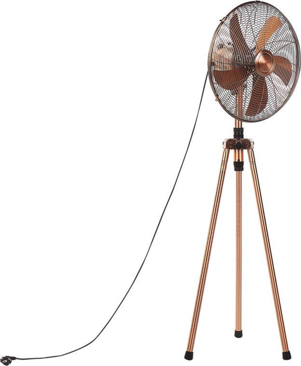 Beliani TWEED - Ventilator - koper - metaal