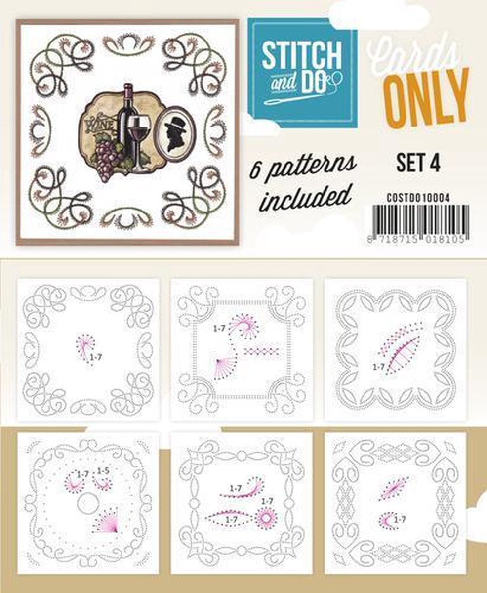 Stitch & Do - Cards only - Set 4