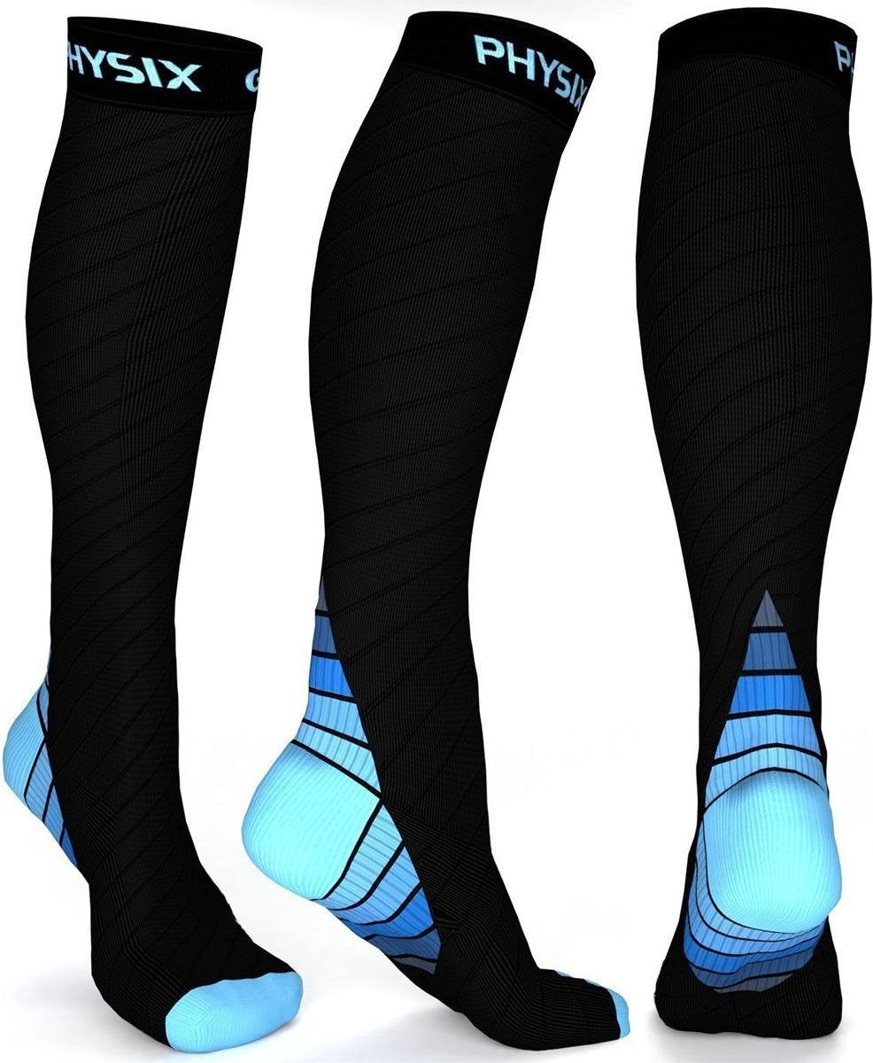 2x Set Compressiesokken / Steunkousen / Compressiekousen  - Maat S / M