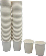 Kartonnen bekers 200ml - 50 stuks - koffie bekers - wegwerp papieren bekers - drank bekers - milieuvriendelijk