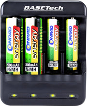 Basetech BTL-4B Batterijlader NiMH