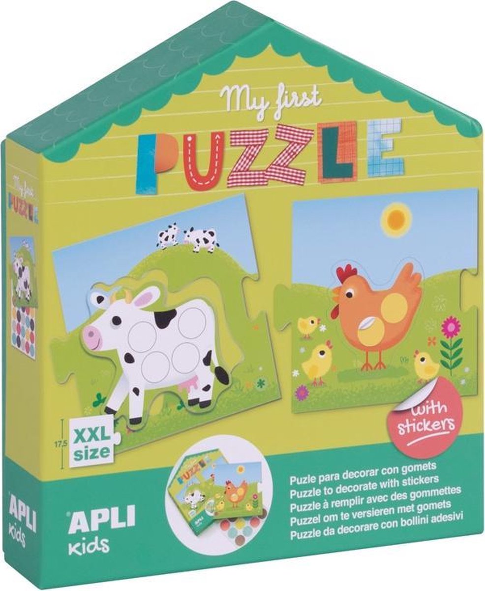 Apli Kids Mijn eerste boerderij puzzel