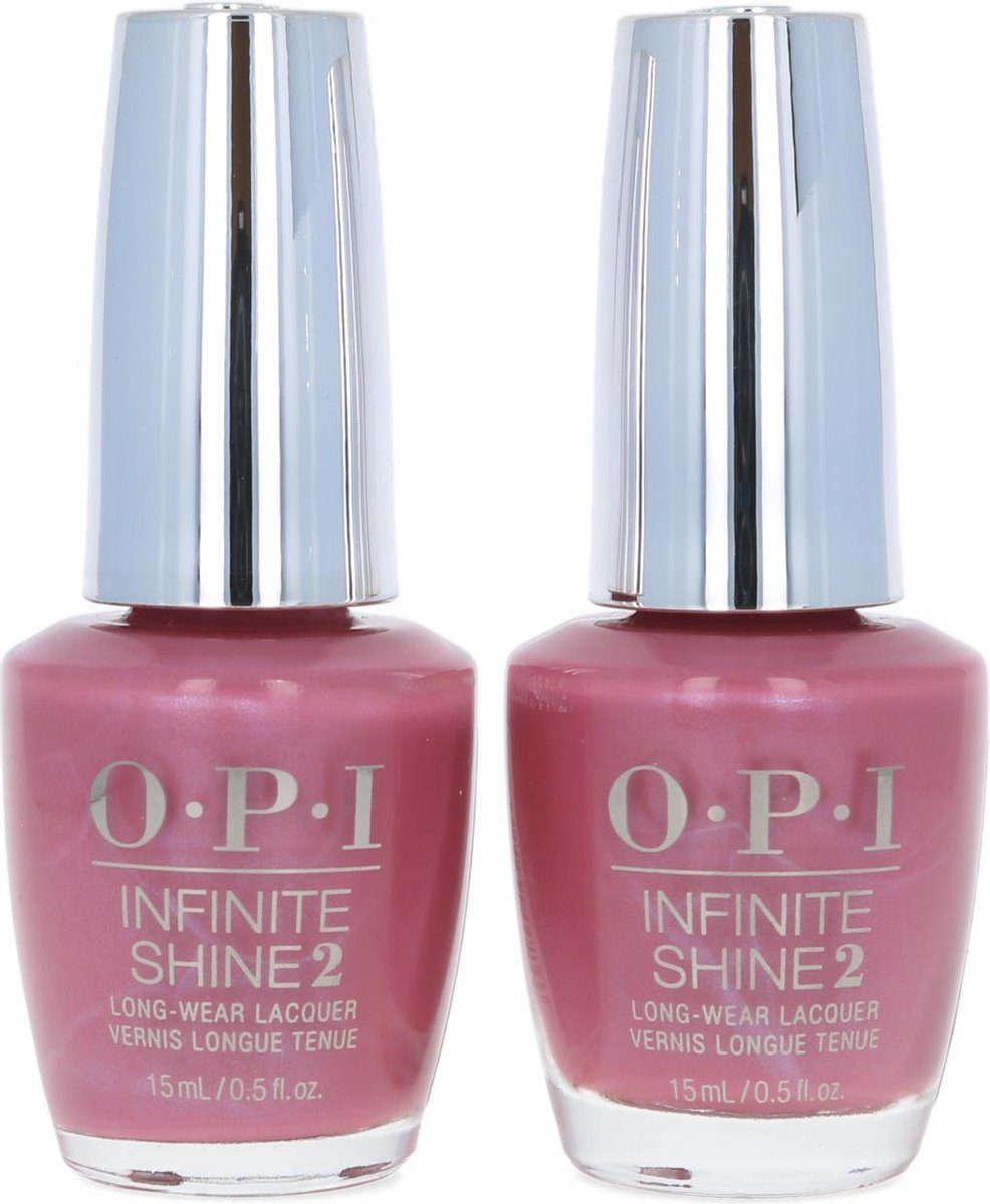 O.P.I Infinite Shine Nagellak - Not So Bora-Bora-ing Pink (2 stuks)