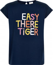 The New t-shirt meisjes - blauw - Utah TN3574 - maat 146/152