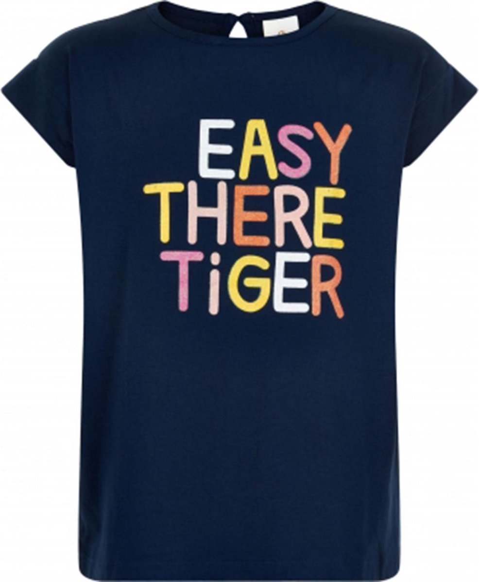The New t-shirt meisjes - blauw - Utah TN3574 - maat 146/152