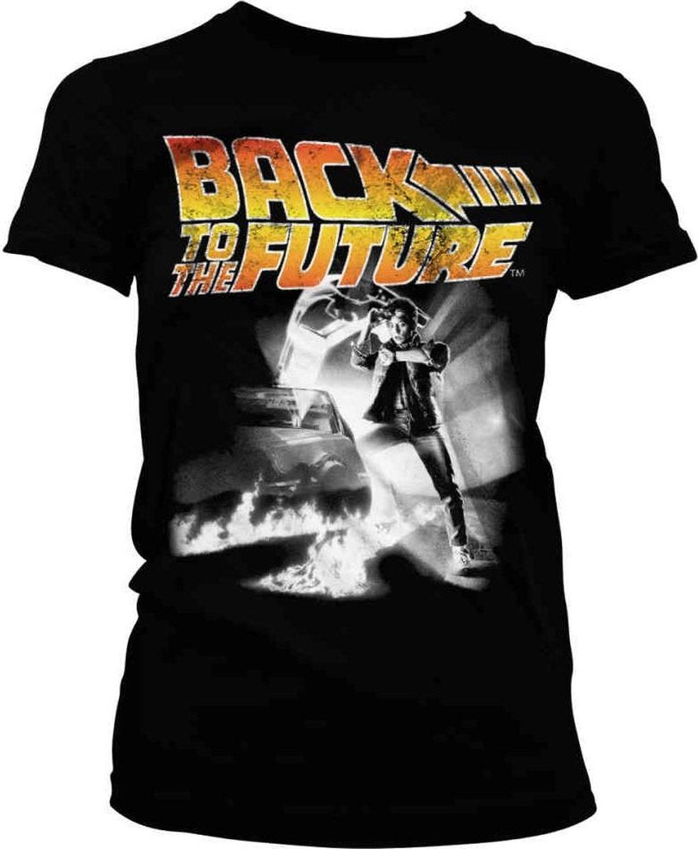 BACK TO THE FUTURE - T-Shirt Poster GIRL (M)