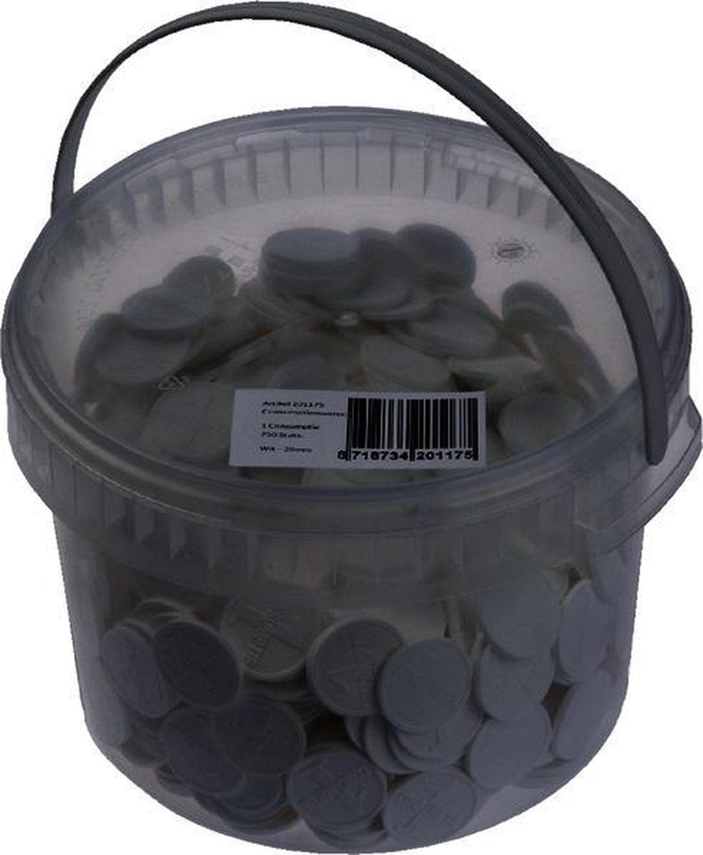 Consumptiemunt - Festivaltoken - Combicraft - Wit - 750 stuks