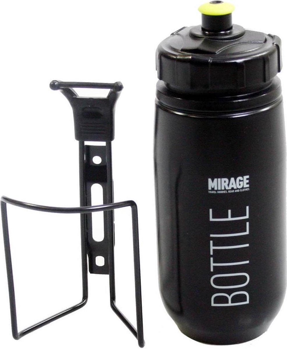 Mirage bidon met houder 600cc zw