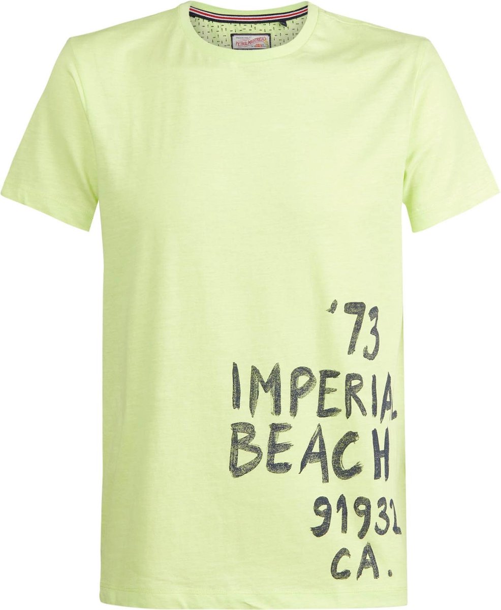 Petrol Industries - Heren Artwork t-shirt - Groen - Maat M