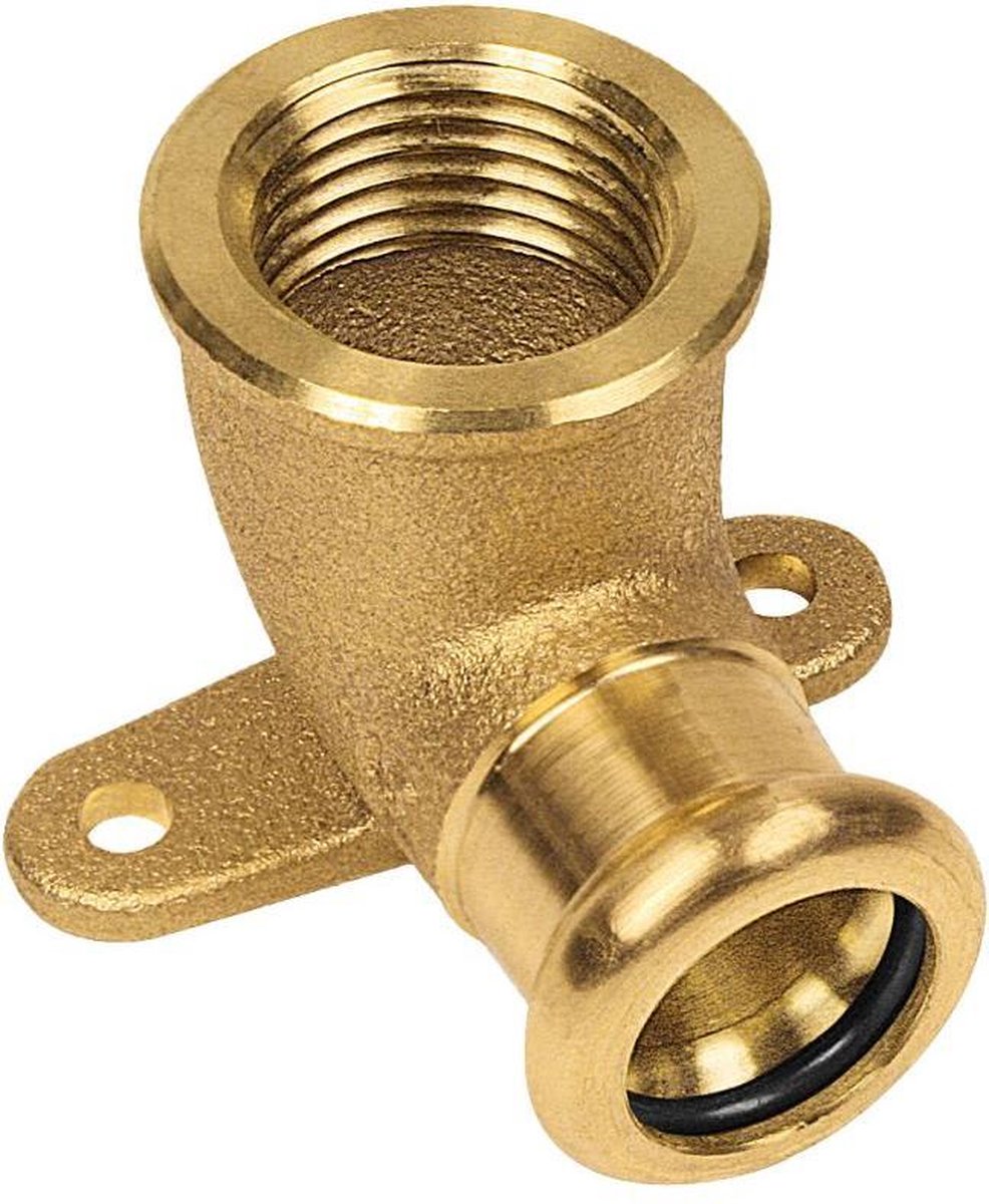 Bonfix PRESS RK muurplaat met lange bi.dr. 1/2 bix12mm kiwa