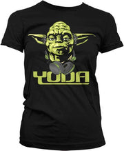Star Wars Dames Tshirt -XL- Cool Yoda Zwart