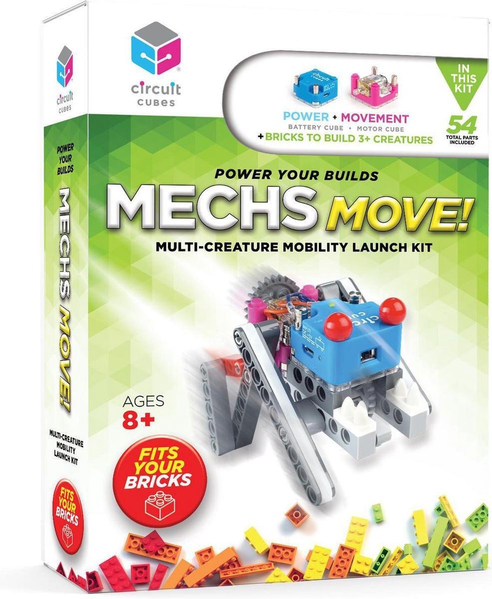 Circuit Cubes Mechs Move - Robot Bouwpakket - Bouw Je Eigen Robot