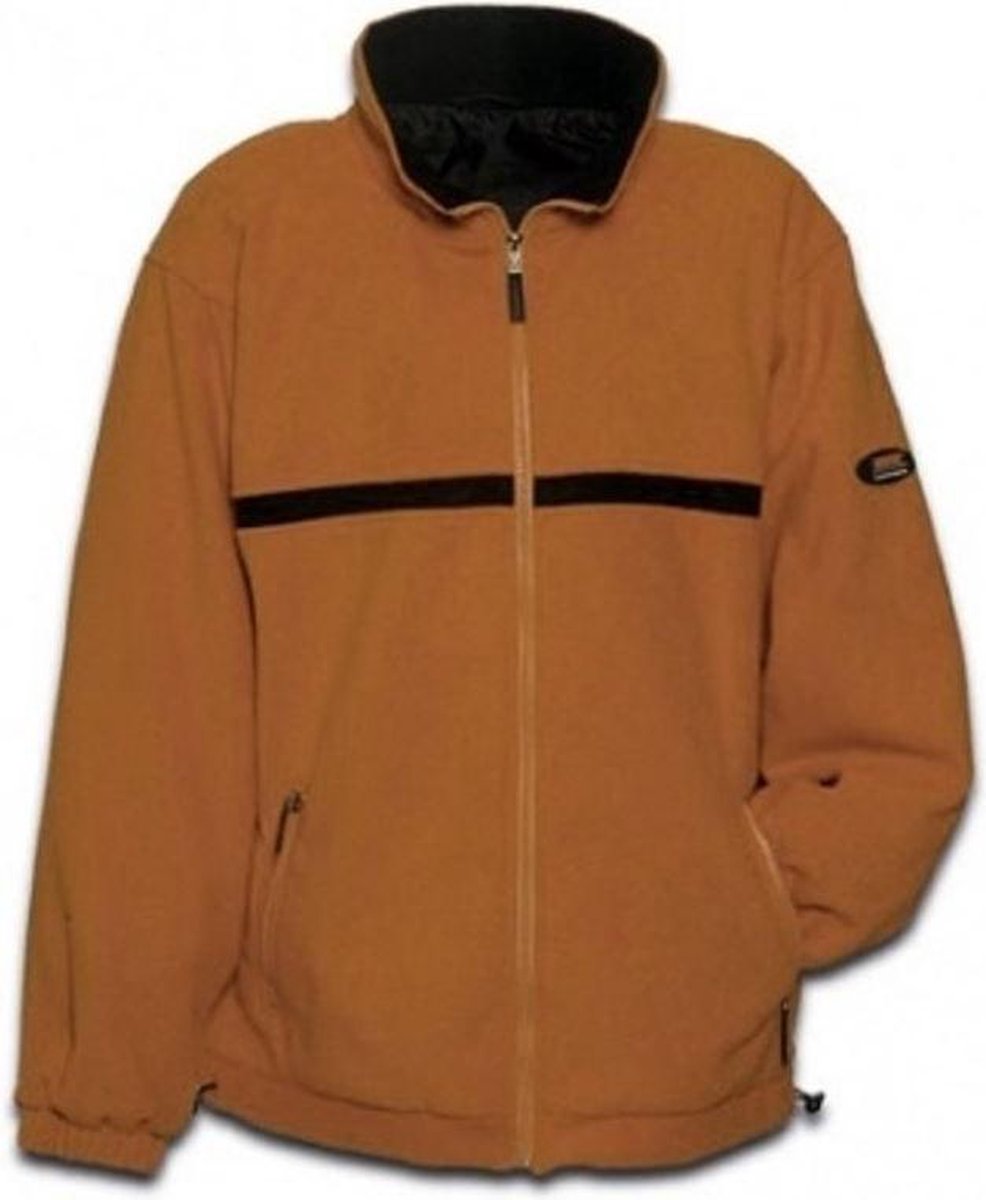 Anuy Fleece Jack Langly Unisex Oranje Maat S