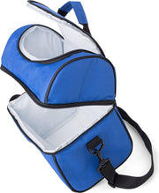 Koeltas Blauw 2 koelvakken 10 + 2 liter -  Nieuw - Zomer Topper