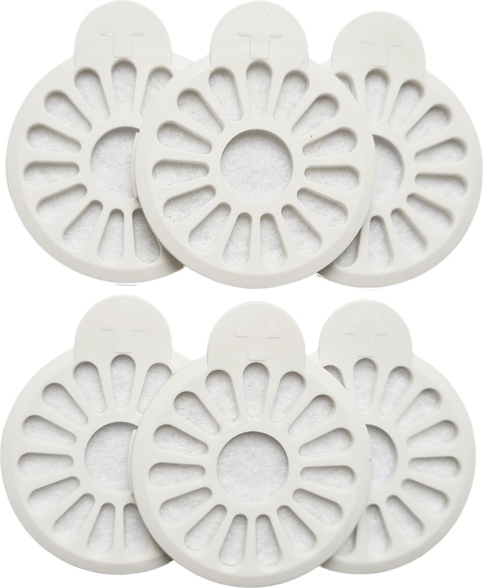 Doxie® Waterdispenser Filters – Set van 6 stuks