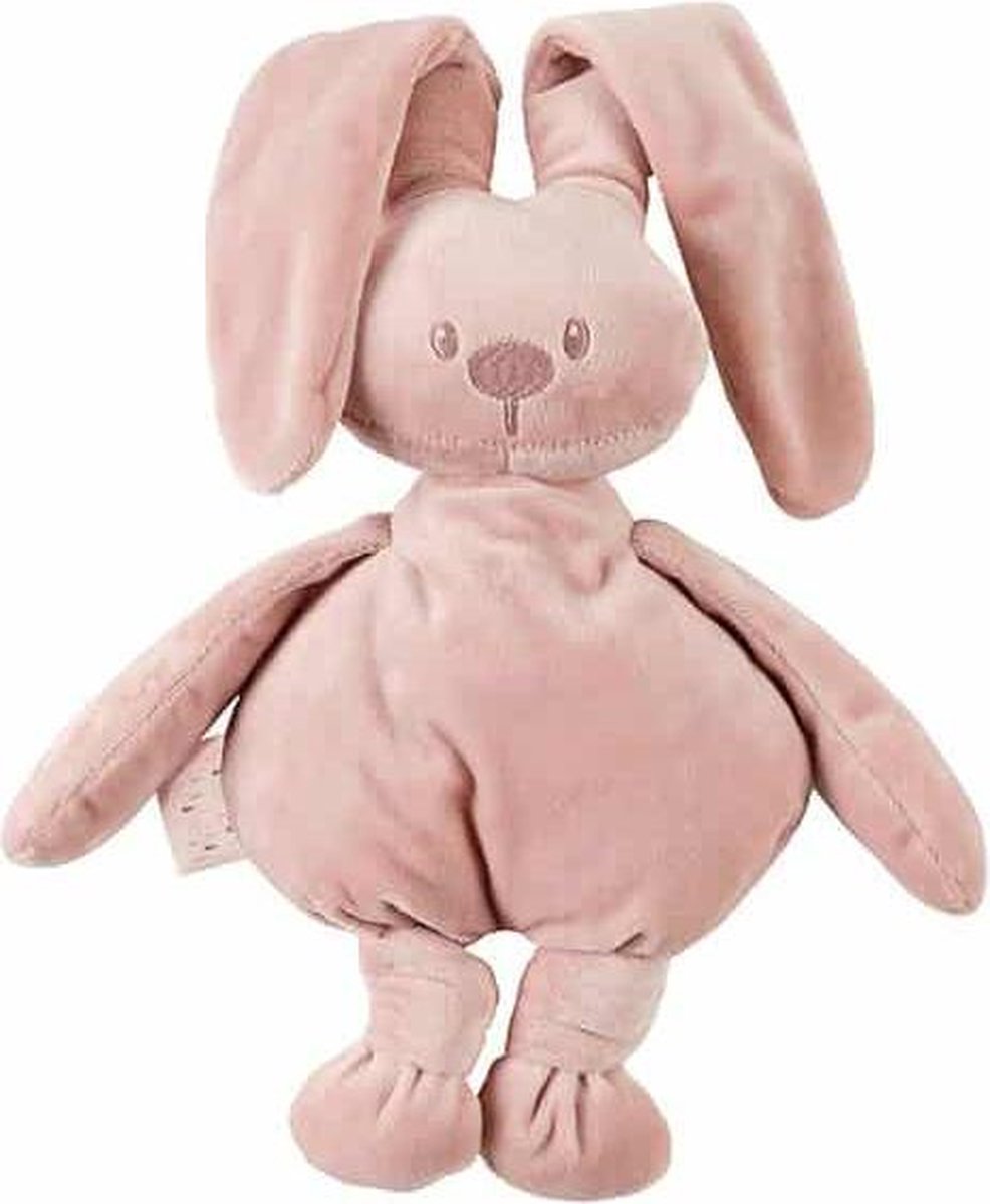 Nattou Konijn Lapidou - Knuffel - 30 cm - Oud Roze