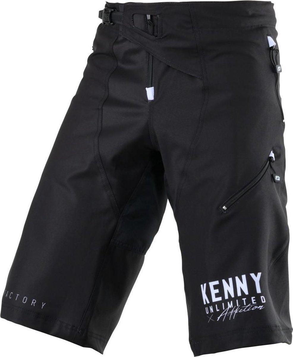 Kenny Factory Short black BMX- en Crossbroek - Maat: 36