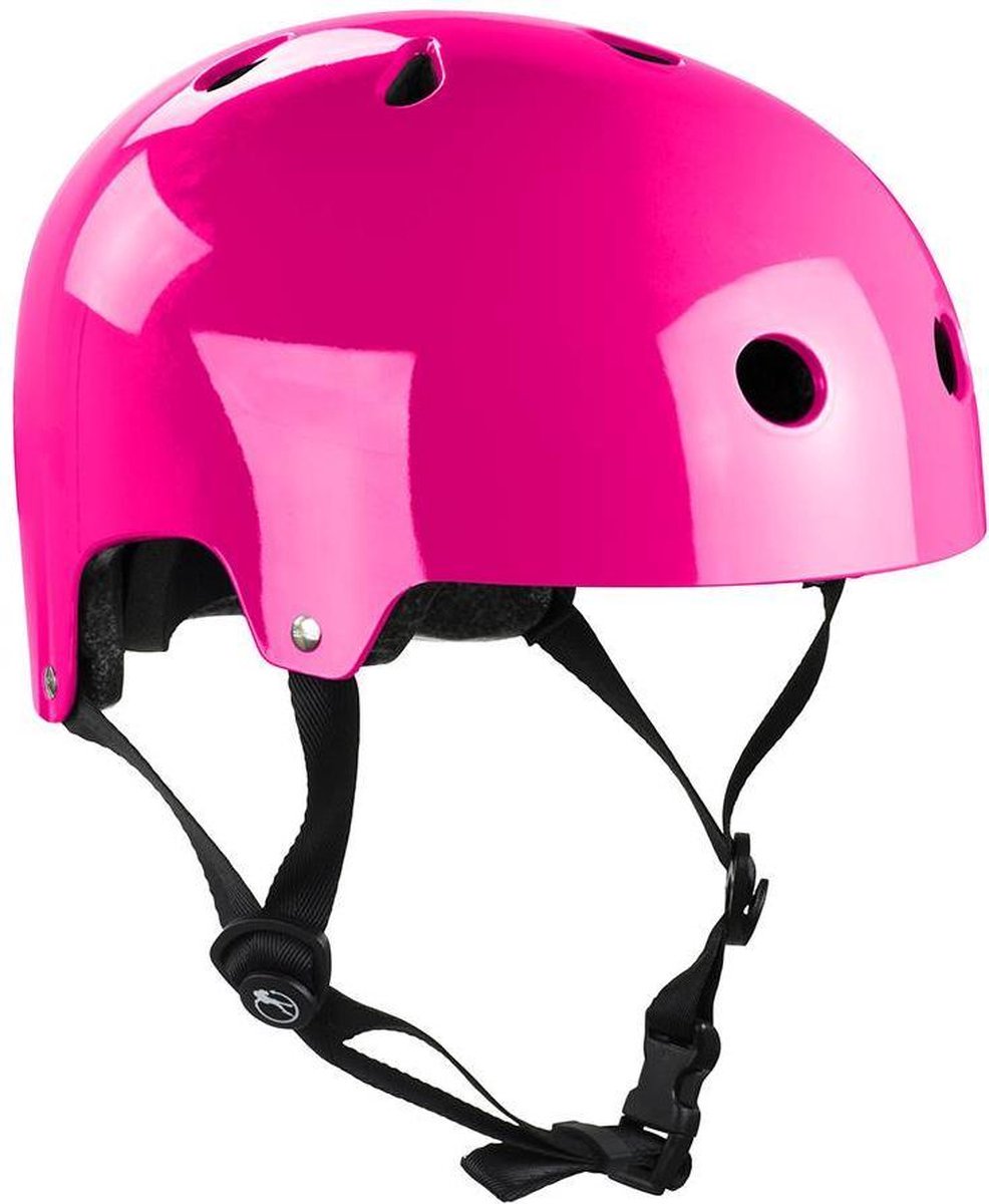 Essentials Skatehelm kinderen fluor roze