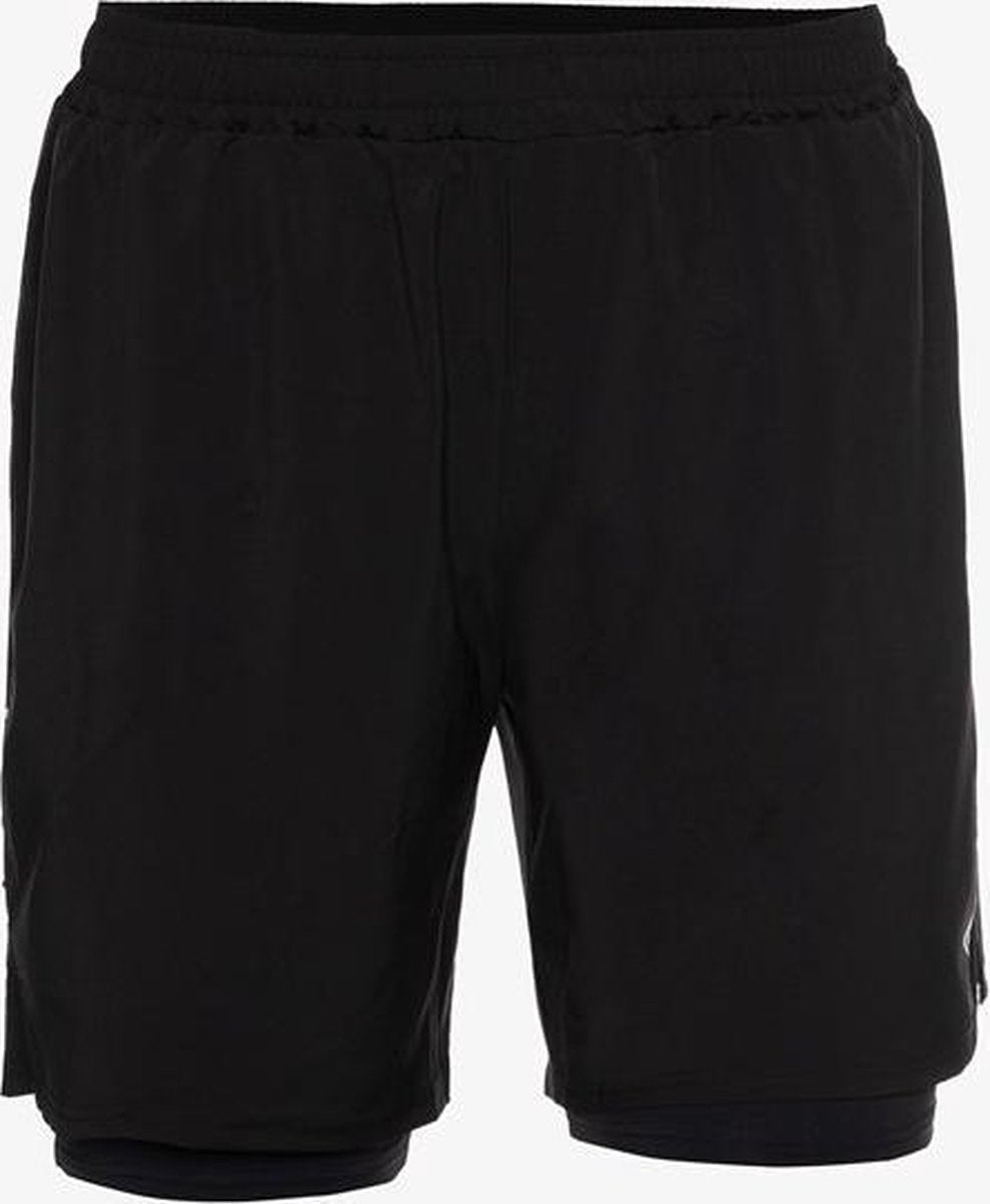 Osaga Pro heren hardloopshort - Zwart - Maat S