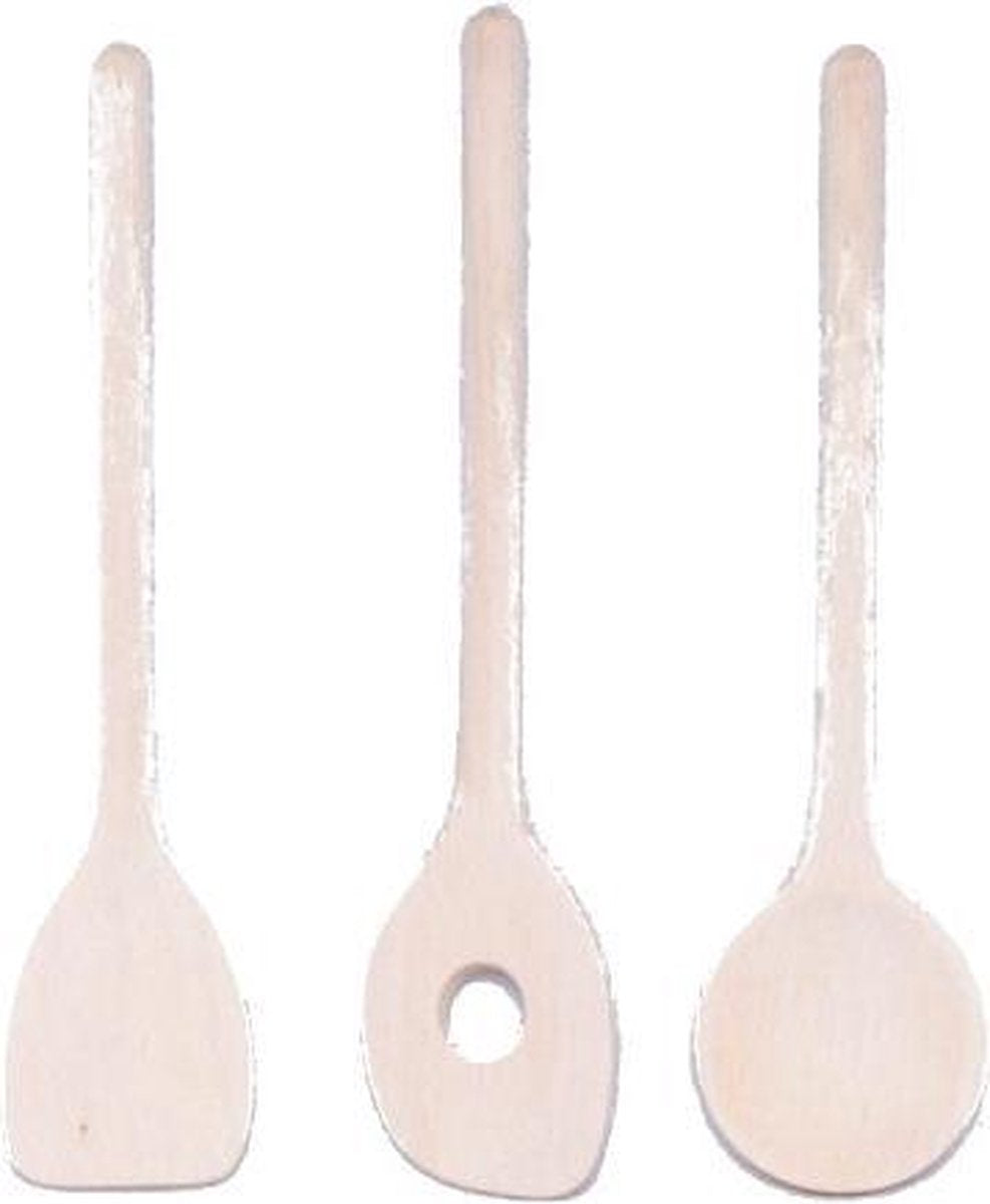 Schopper - Houten lepelset (kinderspeelgoed)